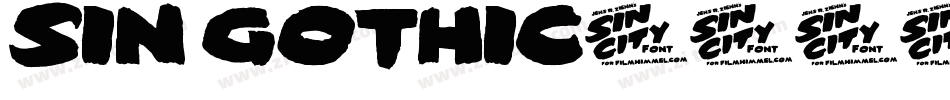 Sin Gothic字体转换